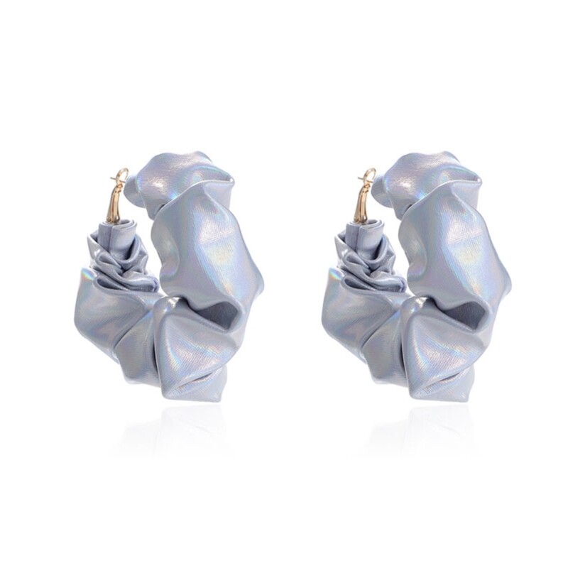 Trendy Dopamine Hoop Earrings Comfy Lightweight Pendant Drop Earrings