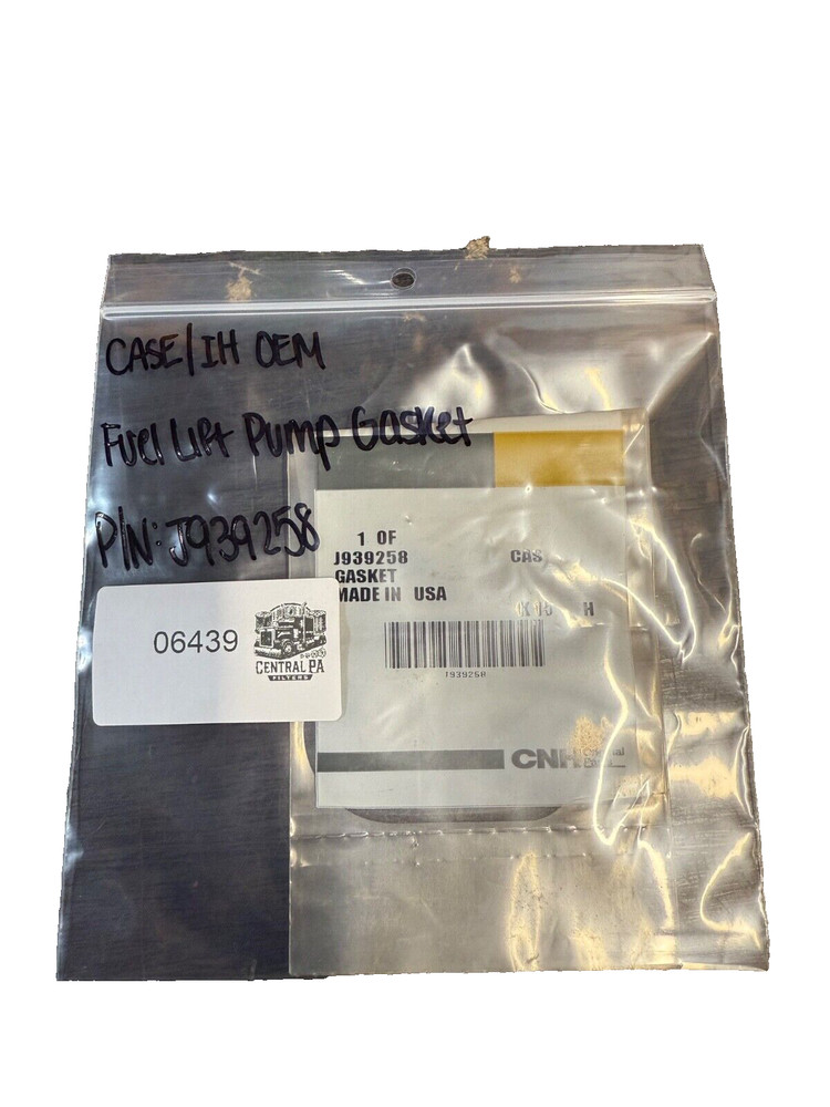 CASE/IH OEM Fuel Lift Pump Gasket P/N: J939258