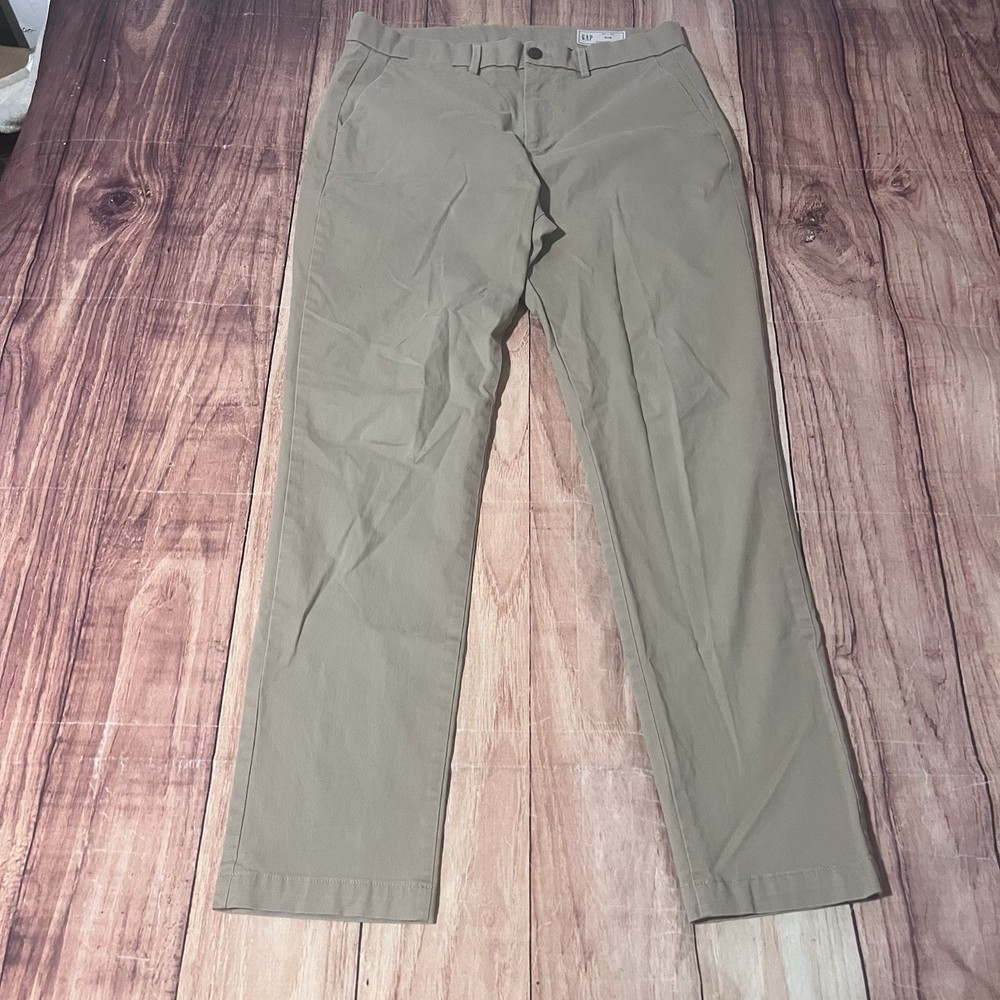 GAP Slim Fit Chino Pants Khaki Men’s Size 33x32