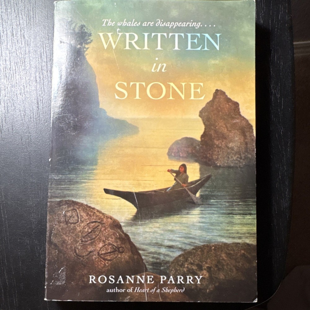 Written in Stone by Rosanne Parry Yearling First Edition PB Random House