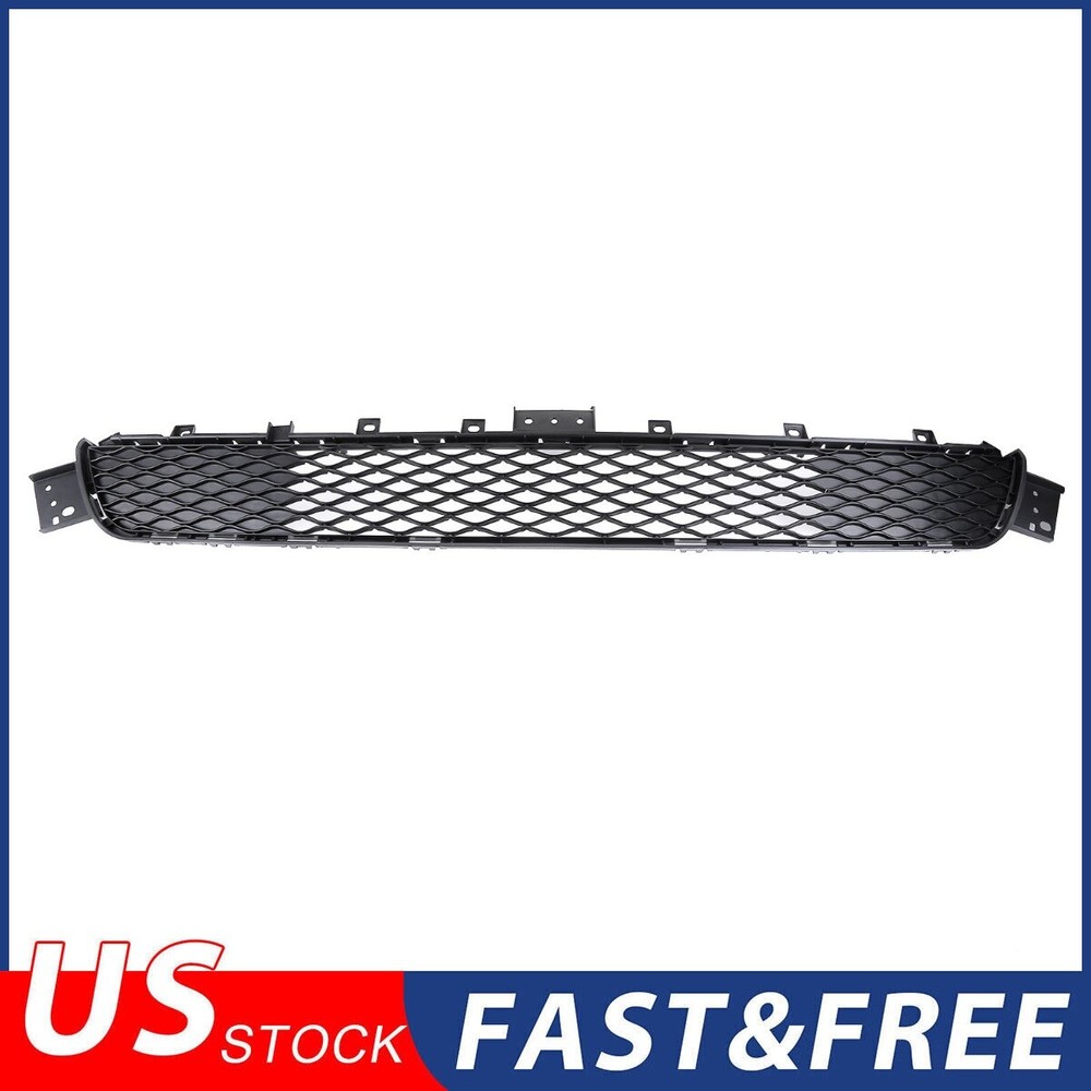 NEW FOR INFINITI Q50 BASE 14-17 FRONT BUMPER LOWER GRILLE MESH GRILL GLOSS BLACK