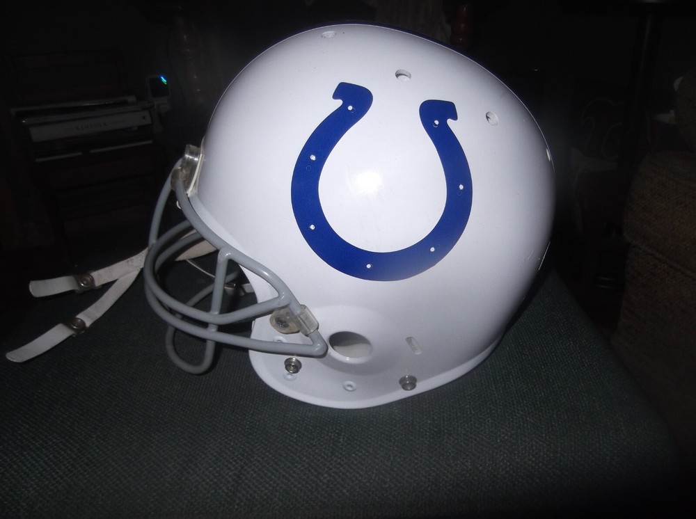 1970 Replica Baltimore Colts Full Size Youth Schutt Helmet(Mad Dog Mike Curtis)