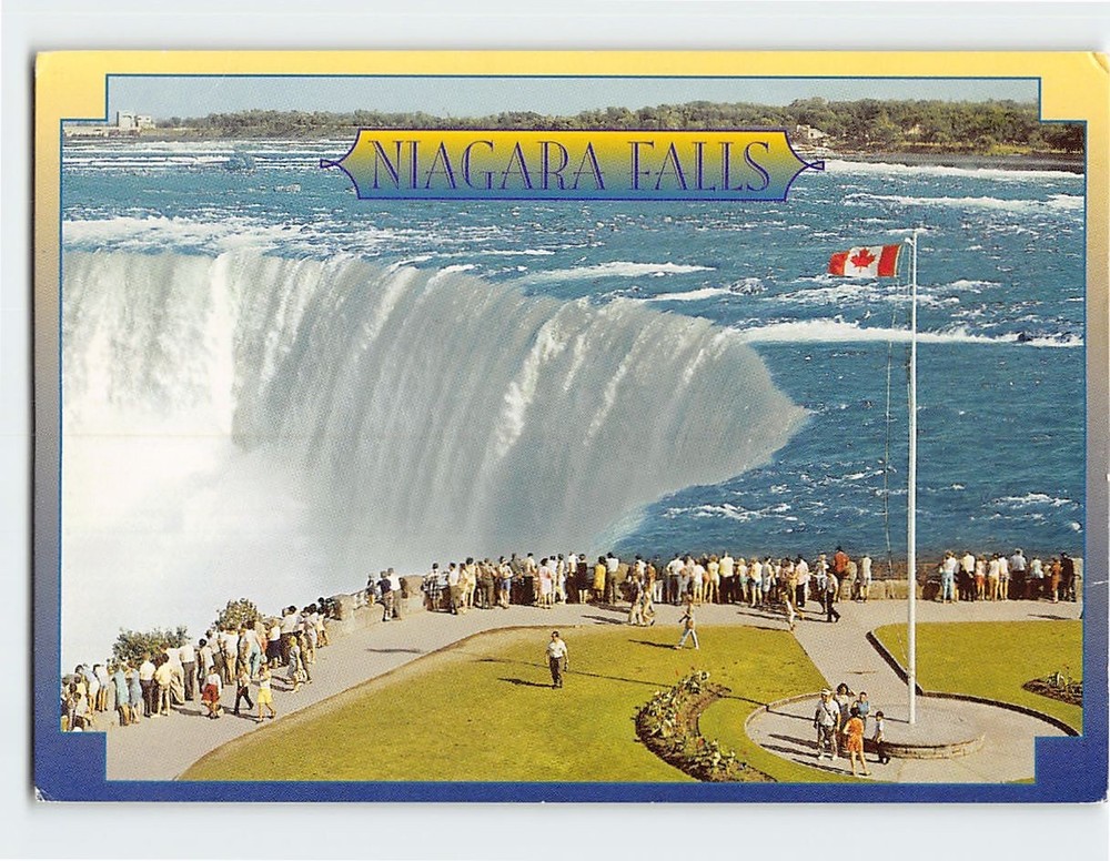 Postcard Horseshoe Falls Niagara Falls Ontario Canada