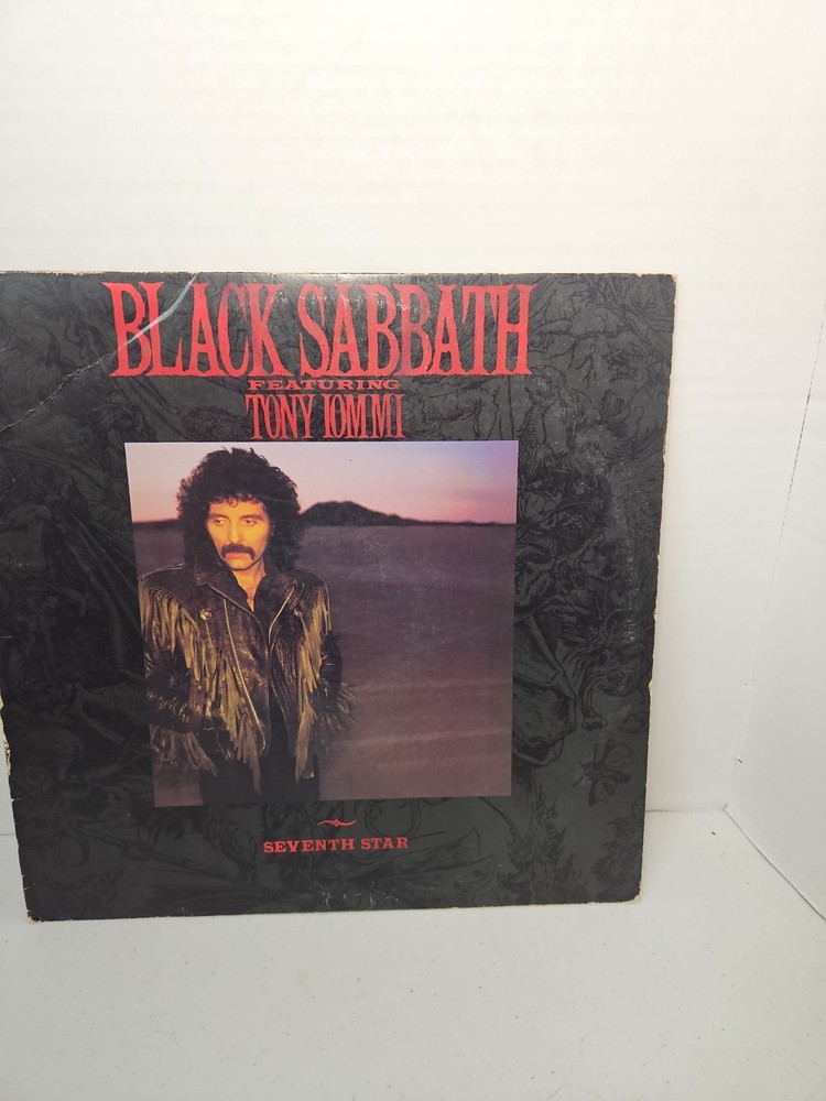 VTG Black Sabbath - Seventh Star, Vinyl 1986 Warner Bros. 25337-1