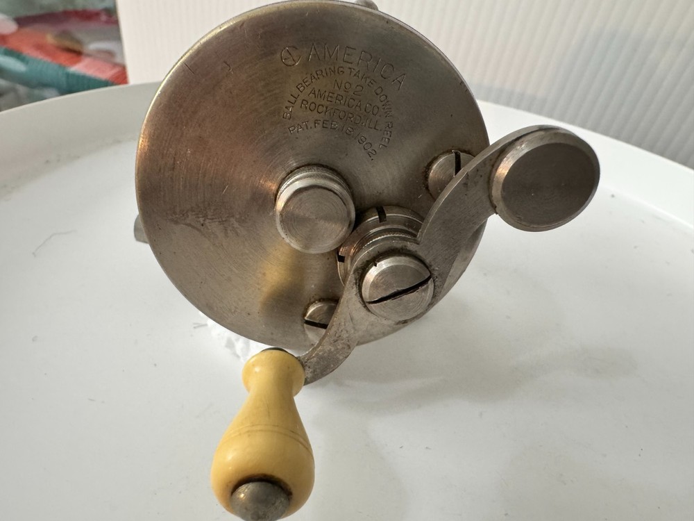 Vintage America No. 2  Fishing Reel