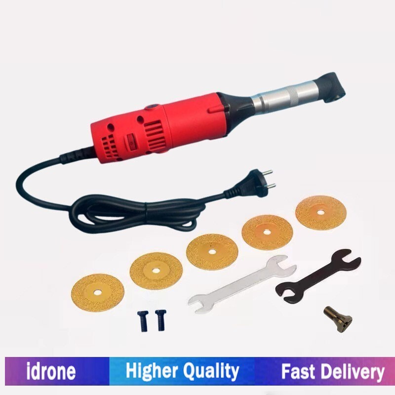 90-Degree 550W Angle Grinder for Grout Cleaning and Grinding