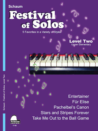 Festival of Solos Level 2 Upper Elementary Piano Book  