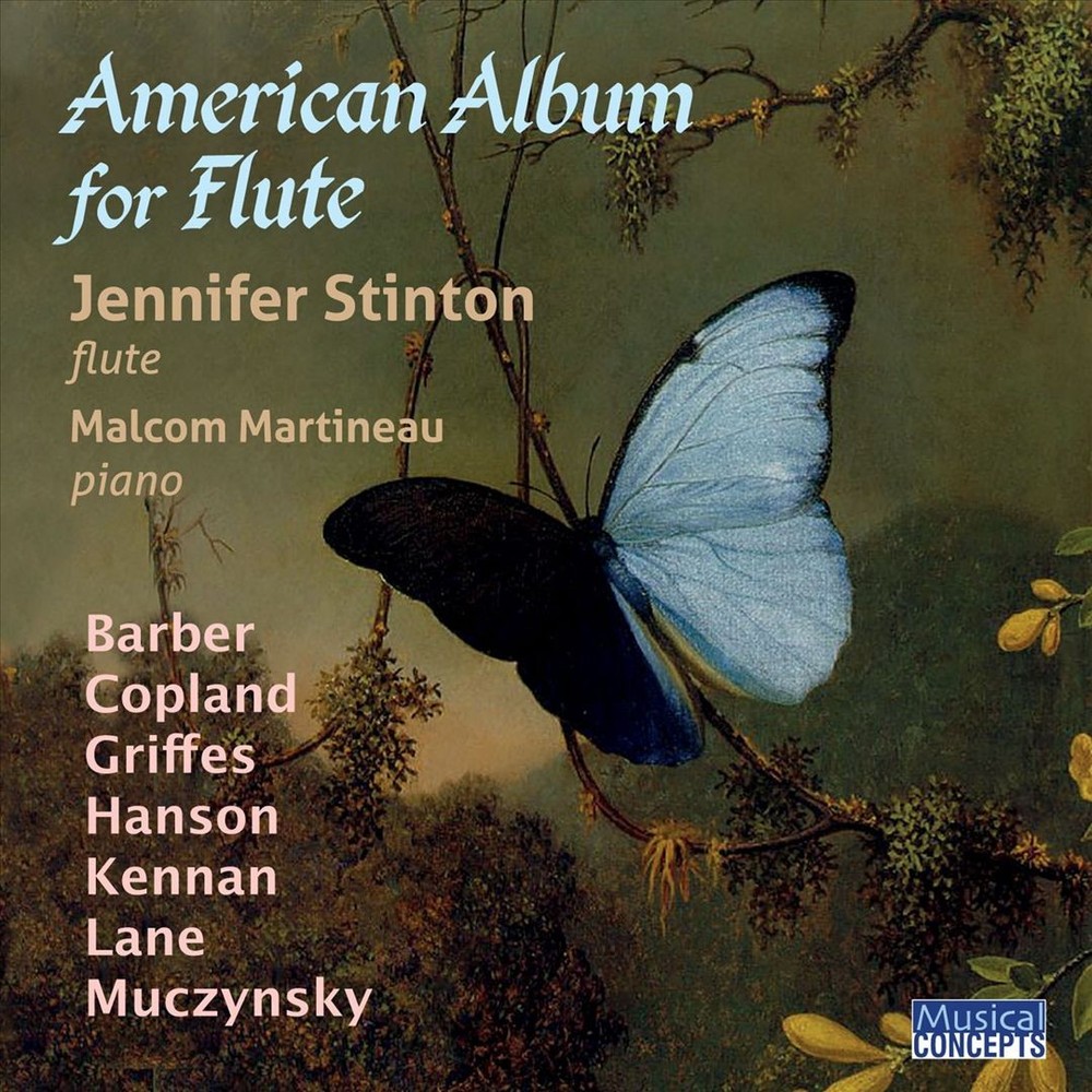 Jennifer Stinton / Malcolm Martineau American Album For Flute New Cd