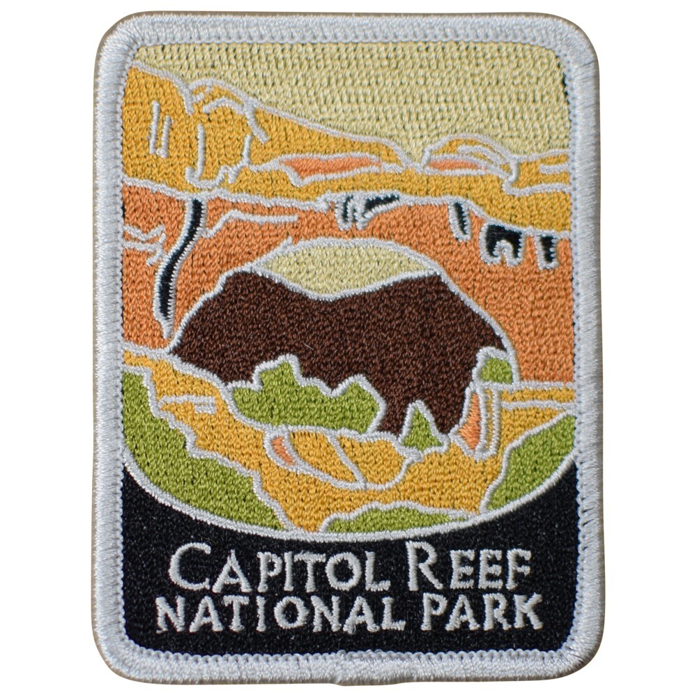 Capitol Reef National Park Patch - Hickman Natural Bridge, Utah (Iron on)