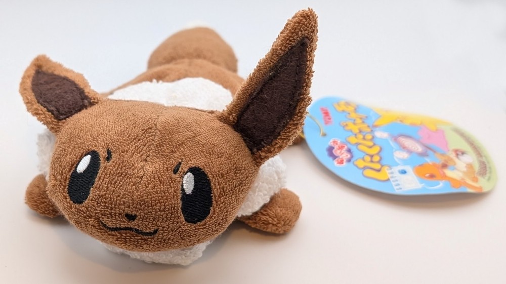 Pokémon Eevee Plush Tomy Pocket Monsters Japan Tagged Kuta Kuta Vintage