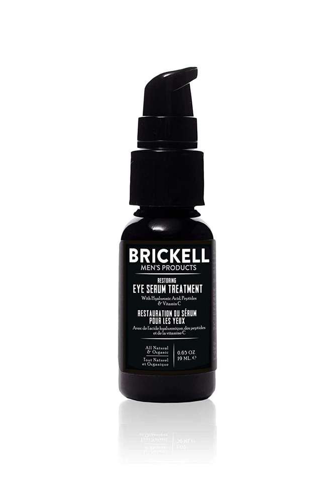Brickell Men'S Dark Circle under Eye Treatment Serum for Men, Natural and Organi