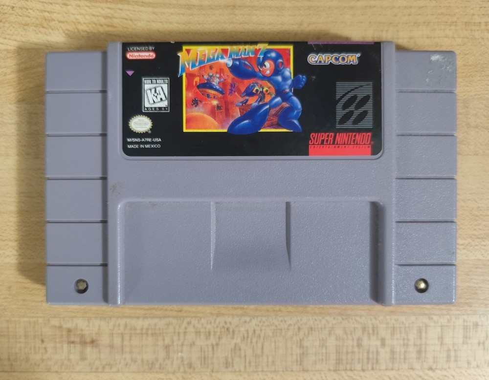 Mega Man 7 SNES Super Nintendo