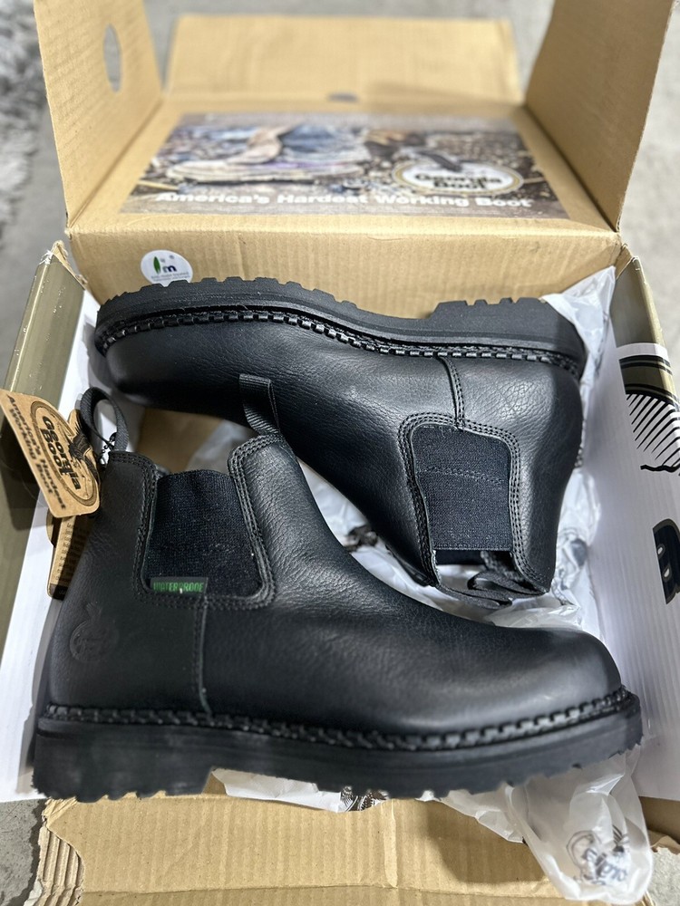 GEORGIA GIANT WATERPROOF HIGH ROMEO BOOTS GB00084 - size 8