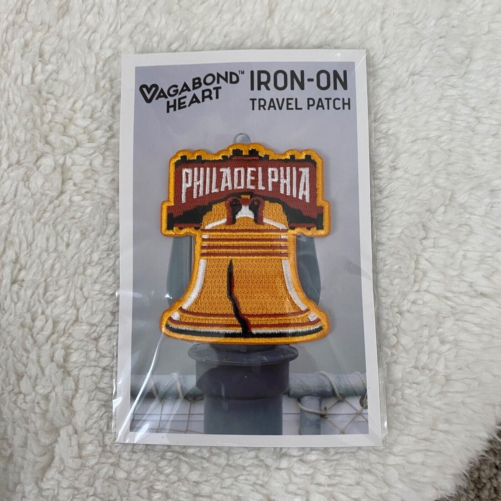Philadelphia Iron on Travel Patch - Great Souvenir or Gift for travellers