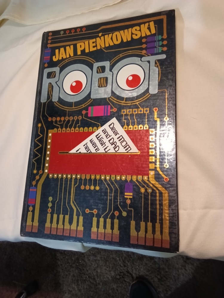 Robot by Jan Pienkowski 1981 first edition Hardcover pop-up book Engineering