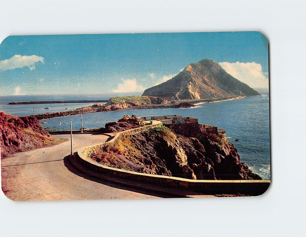 Postcard Creston Lighthouse Mazatlán Mexico