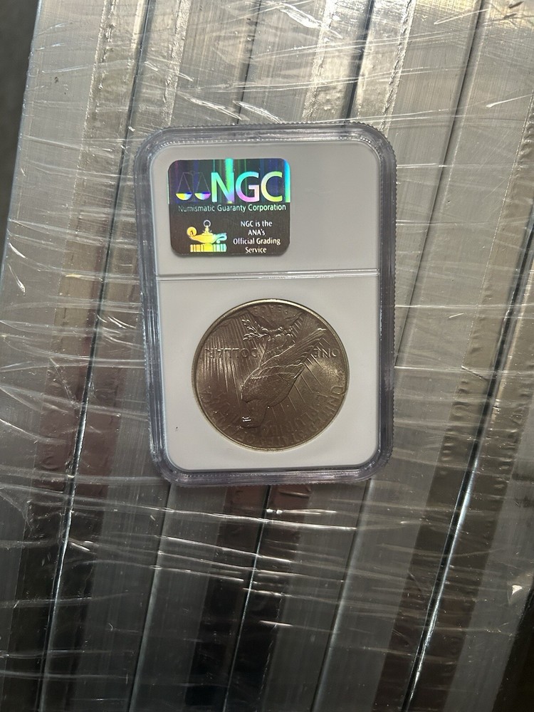 1925 Peace Dollar, Solid Gem BU++