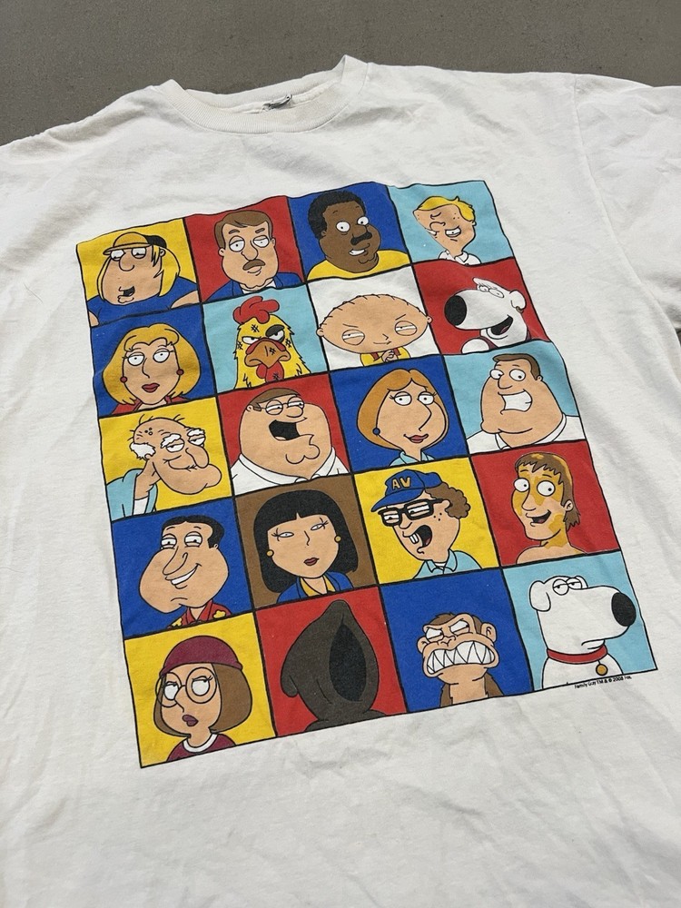 Vtg Cartoon Network Family Guy T-shirt Size S to 5XL BA575