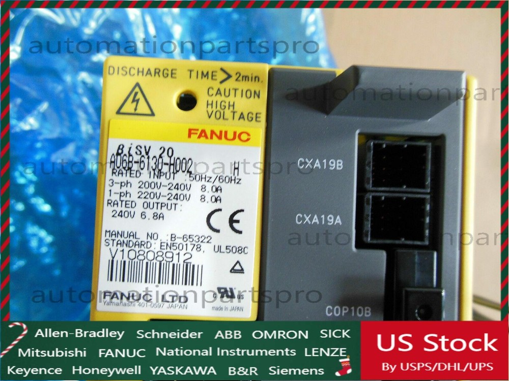 NEW FANUC SERVO AMPLIFIER A06B-6130-H002 A06B6130H002 FREE Fast SHIPPING