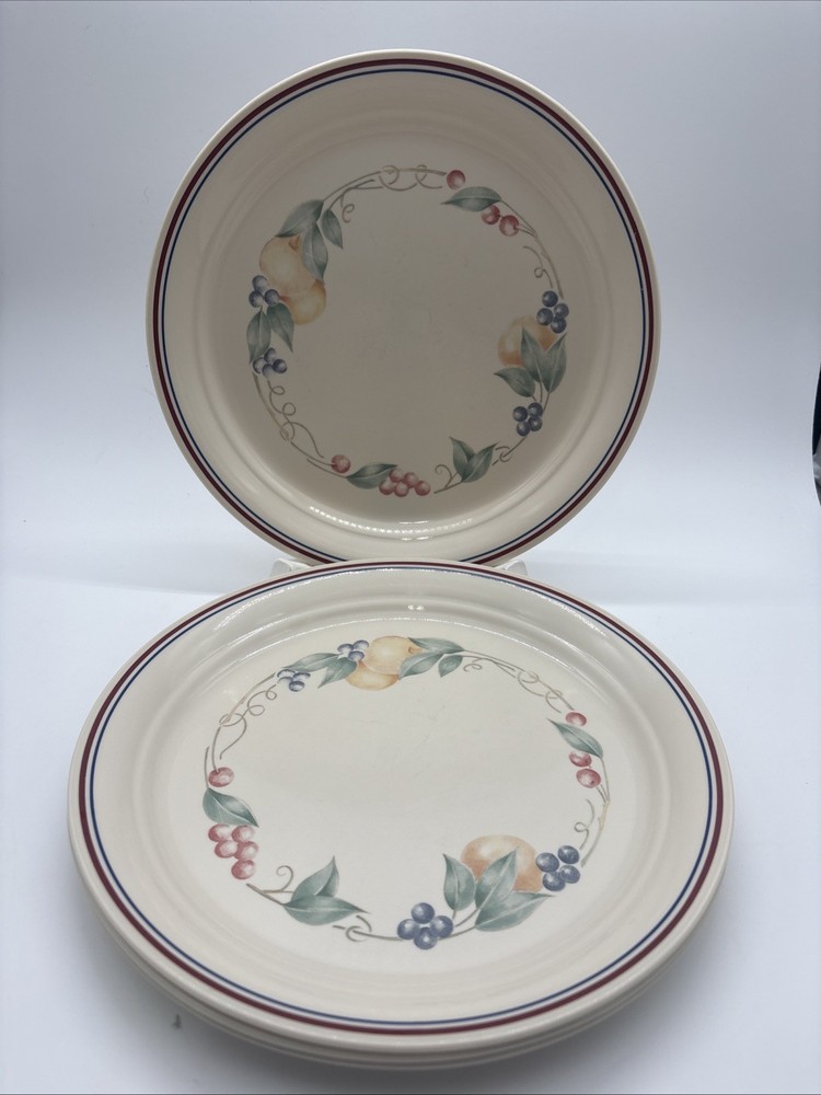 Set Of 4 Corelle ABUNDANCE 10 1/4 