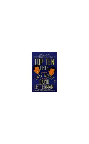 Roman Numeral Two!: Top Ten Lists f..., Letterman, Davi