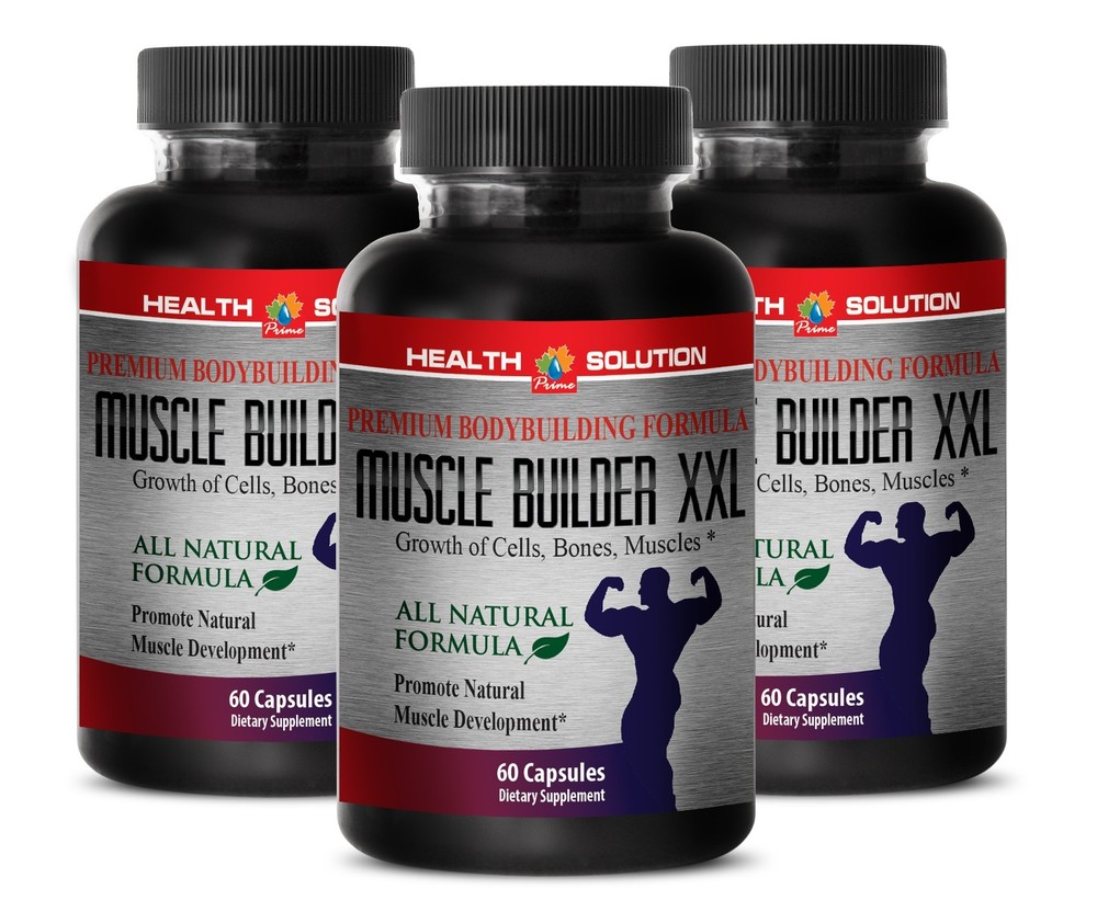 Colostrum  Bovine - Muscle Builder XXL Formula - essential amino acids - 3 Bot