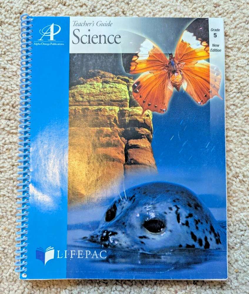 Alpha Omega Lifepac Science Grade 5 New Edition Teacher's Guide