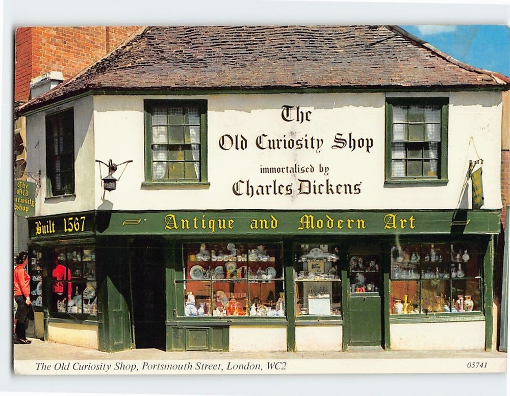 Postcard The Old Curiosity Shop, Portsmouth Street, London, England