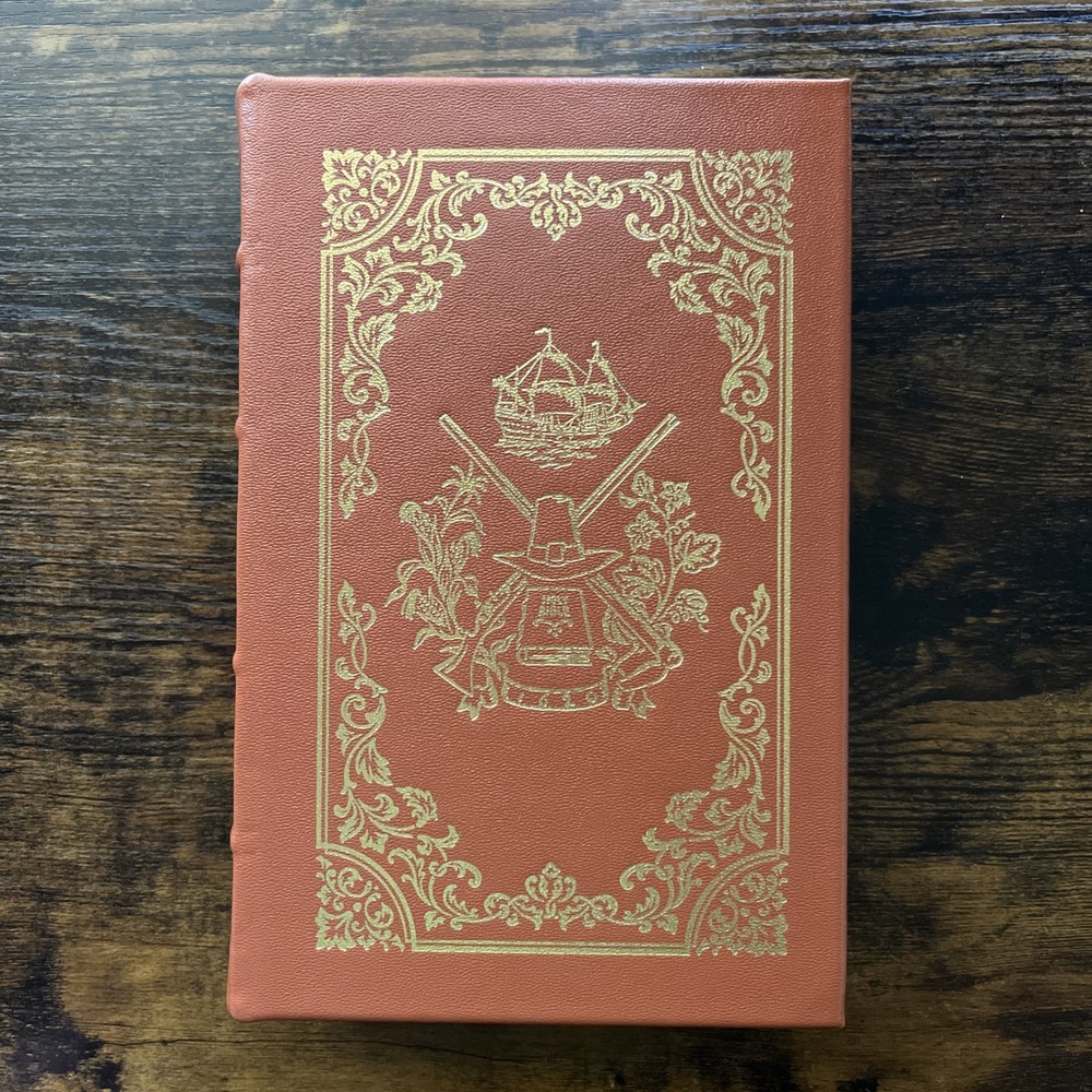 Mayflower by Nathaniel Philbrick  2024 Easton Press Deluxe Leather-Bound Edition
