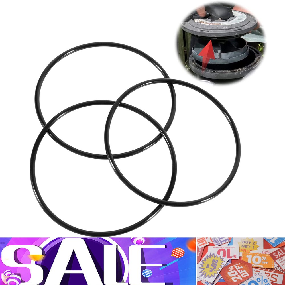 SPX0714L Cover O-Rings for Hayward SP0714T Valve, Sand Filter Systems (3 Pack)