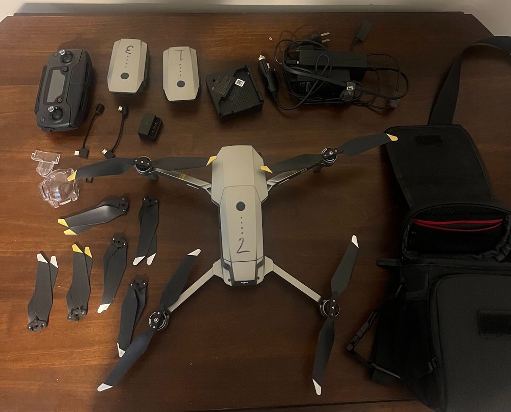 DJI Mavic Pro Platinum Fly More Combo Drone