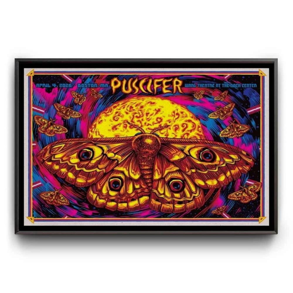 Puscifer April 4 2026 Boston, MN Poster