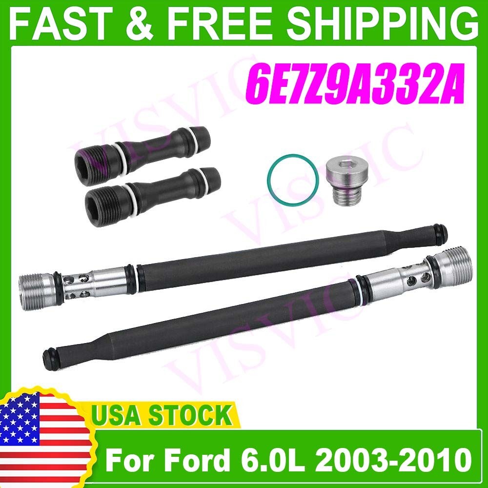 OEM For Ford 6.0L Powerstroke Diesel Updated Stand Pipe & Dummy Plug Kit