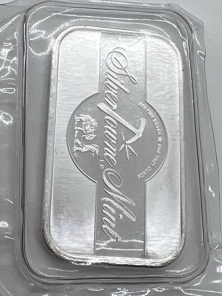 SilverTowne Mint Commercial Bar 1 Troy oz.999 Fine Silver-Mint Sealed