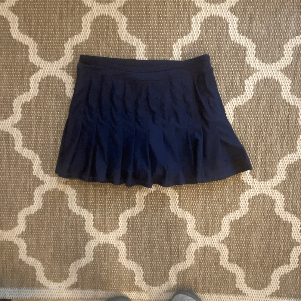 Lucky In love navy blue tennis skirt, size small