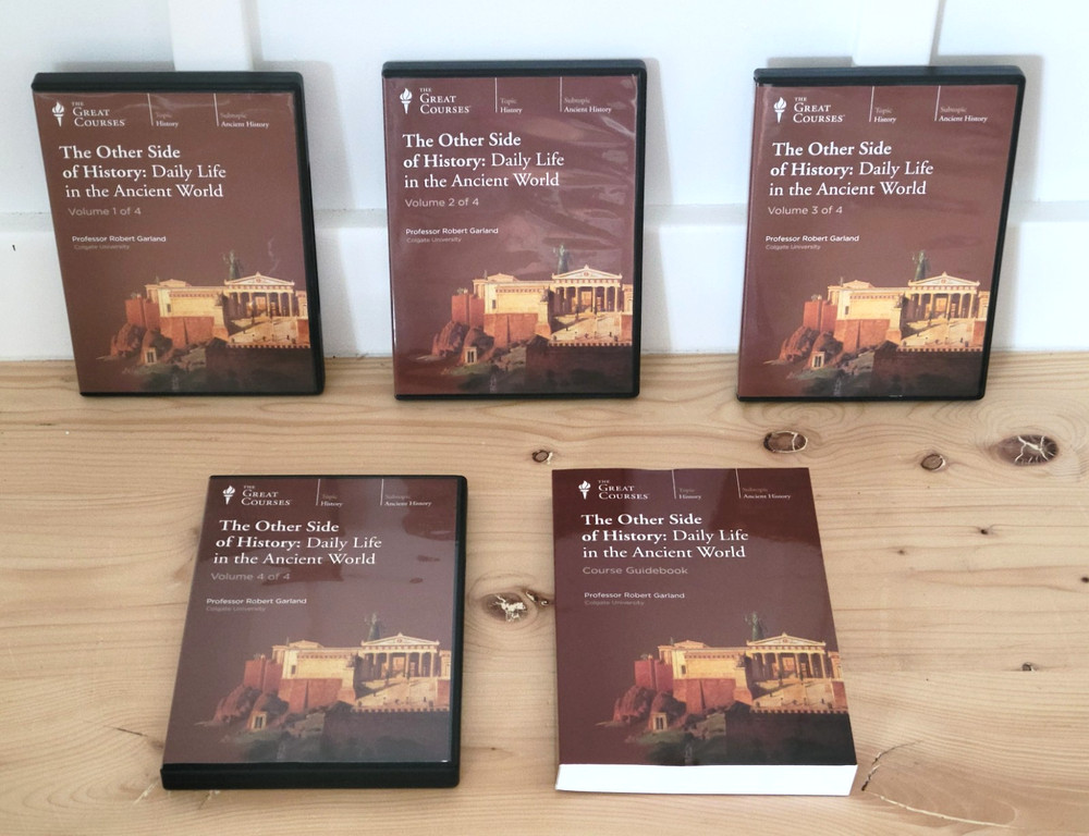 Great Courses - Other Side of History: Daily Life in Ancient World, CDs & Book