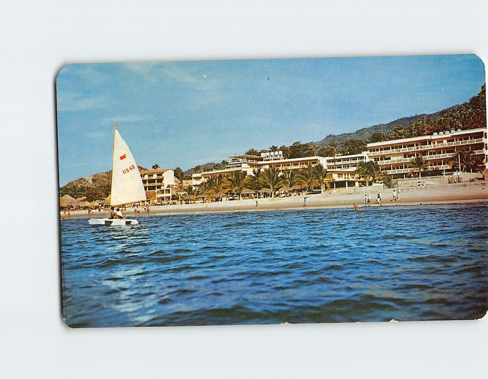 Postcard Tropicana Hotel Puerto Vallarta Mexico