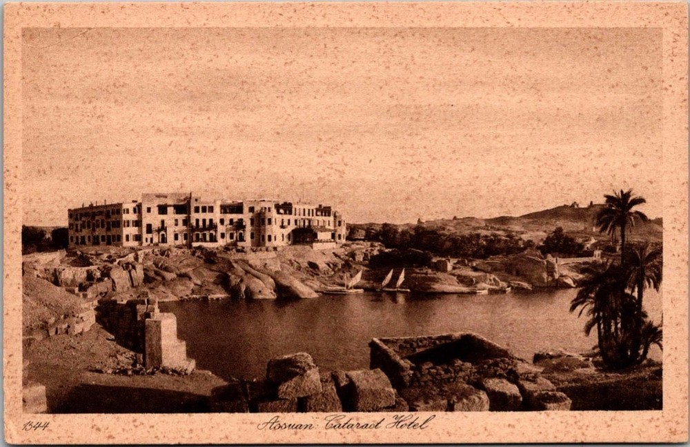 Aswan Cataract Hotel Egypt Post Card