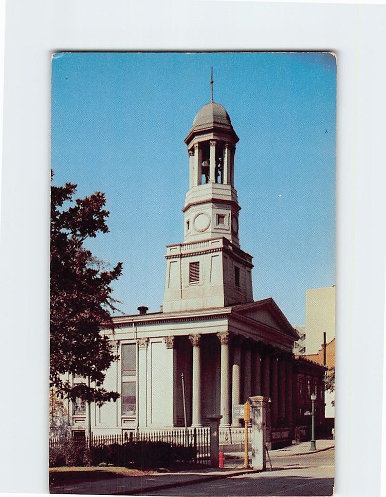 Postcard St. Paul's Episcopal Church Richmond Virginia USA