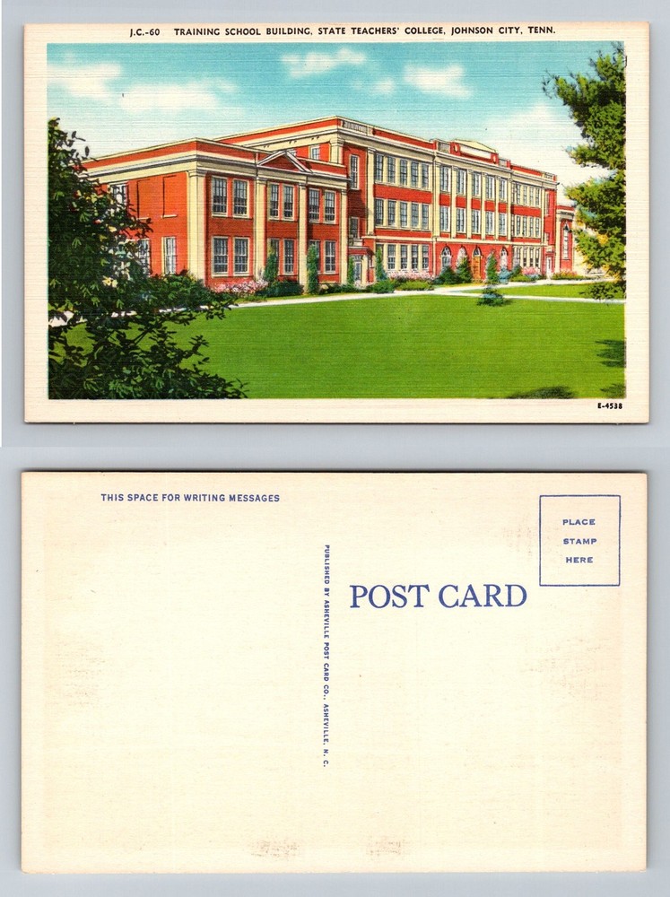 Johnson City, Tennessee, State Teachers College Training School Vintage Postcard