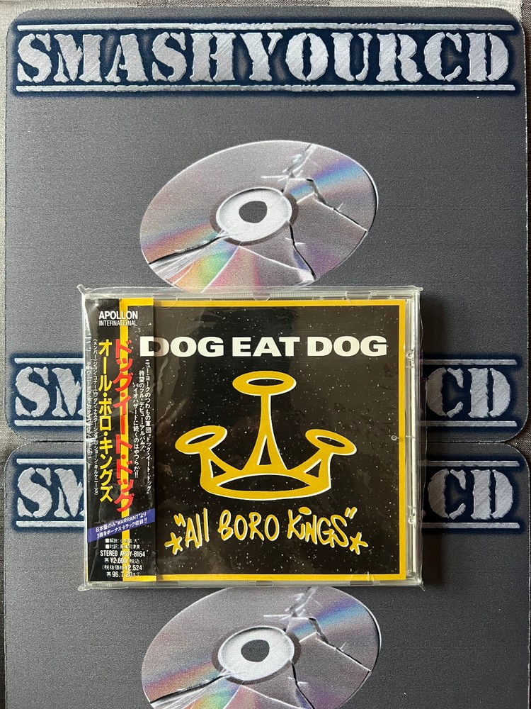 DOG EAT DOG - ALL BRO KINGS(JAPAN IMPORT + OBI STRIP/+ 3 TRACKS/THUMB/BIOHAZARD)