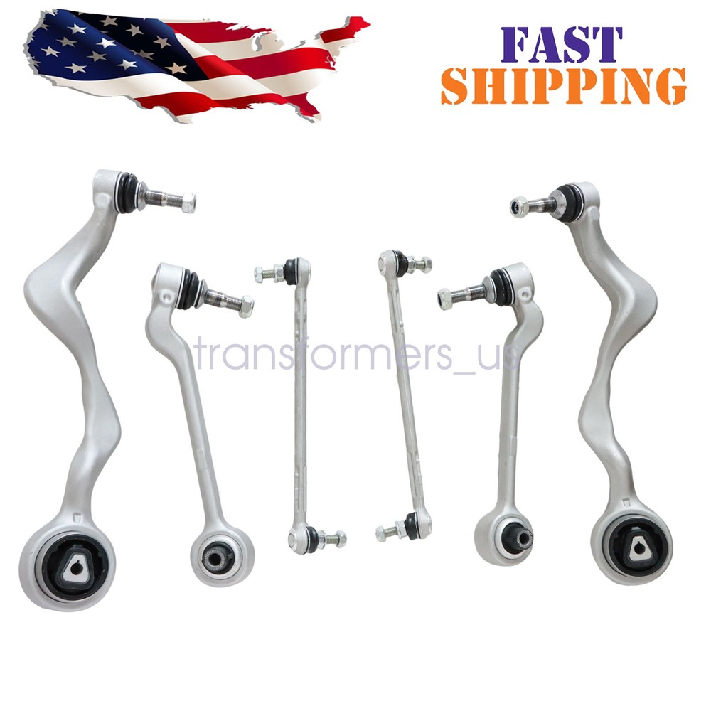 6Pcs Front Control Arms Kits For BMW 325i 330i 335i 328i 128i 135i X1 E90