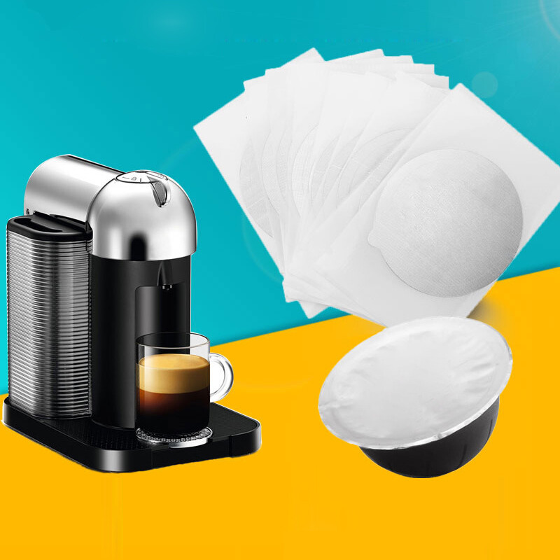 Disposable Aluminum Foil Capsules Compatible with Nespresso Vertuo GCA1 ENV135