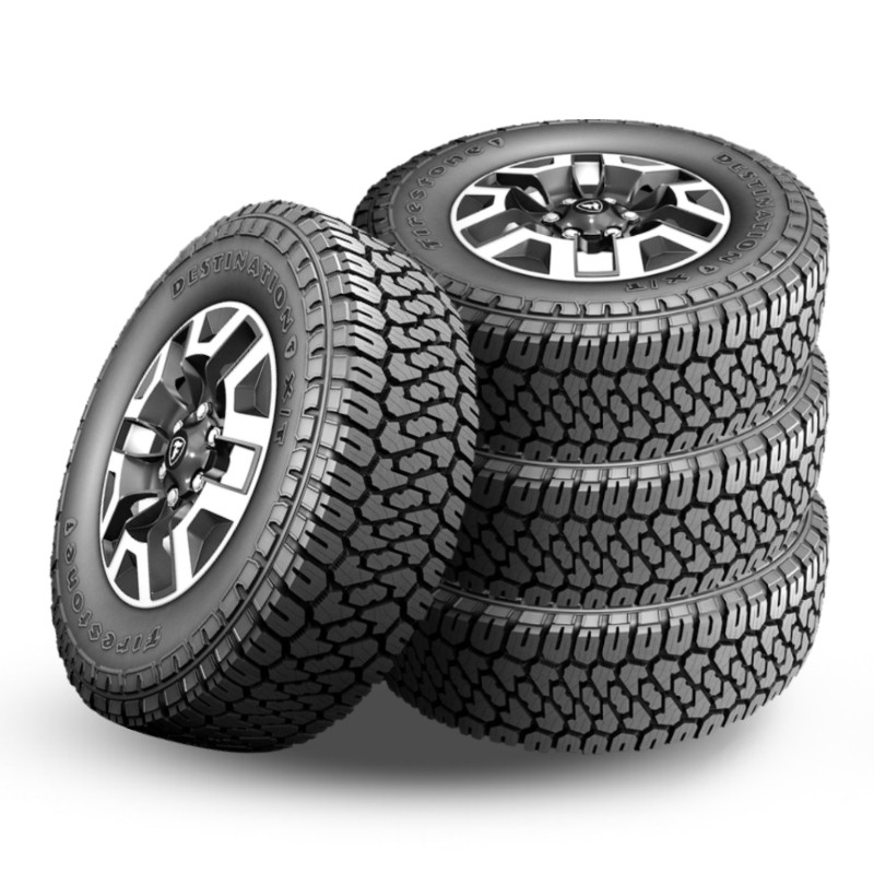 4 Firestone Destination X/T 285/65R18 125/122R Load E 10 PLY Off-Road 50K MILE