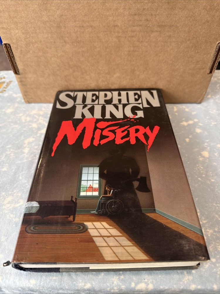 1987 Misery Stephen King Hardcover w/Dust Jacket 1st Edition/ Original Price- VG
