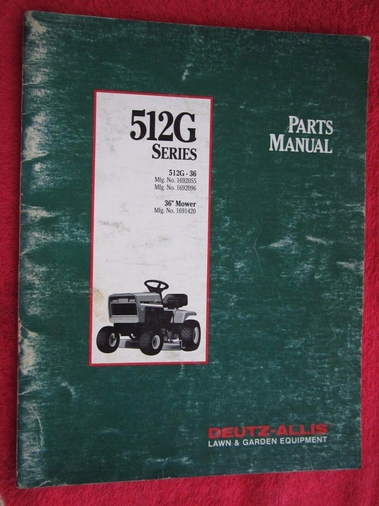 1992 Deutz Allis 512G 36