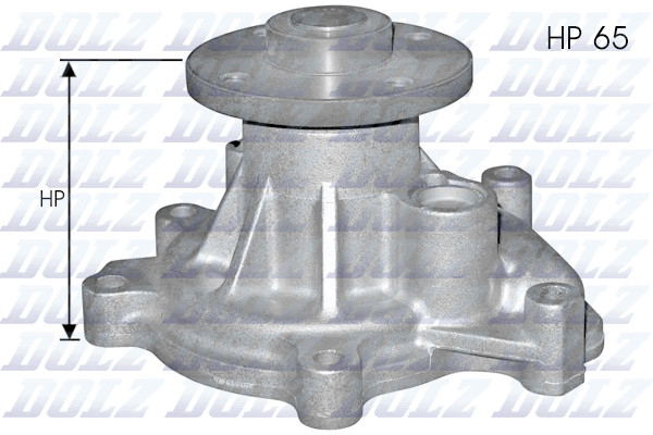 T224 DOLZ Water Pump, Engine Cooling for Toyota