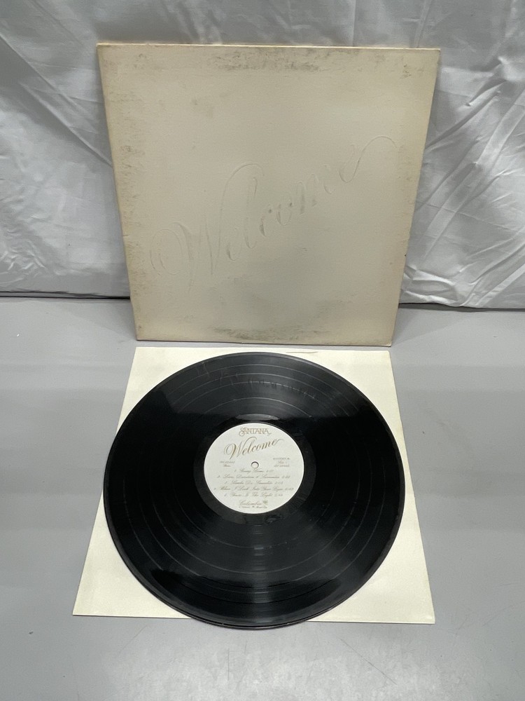 Santana Welcome Original LP Vinyl Record