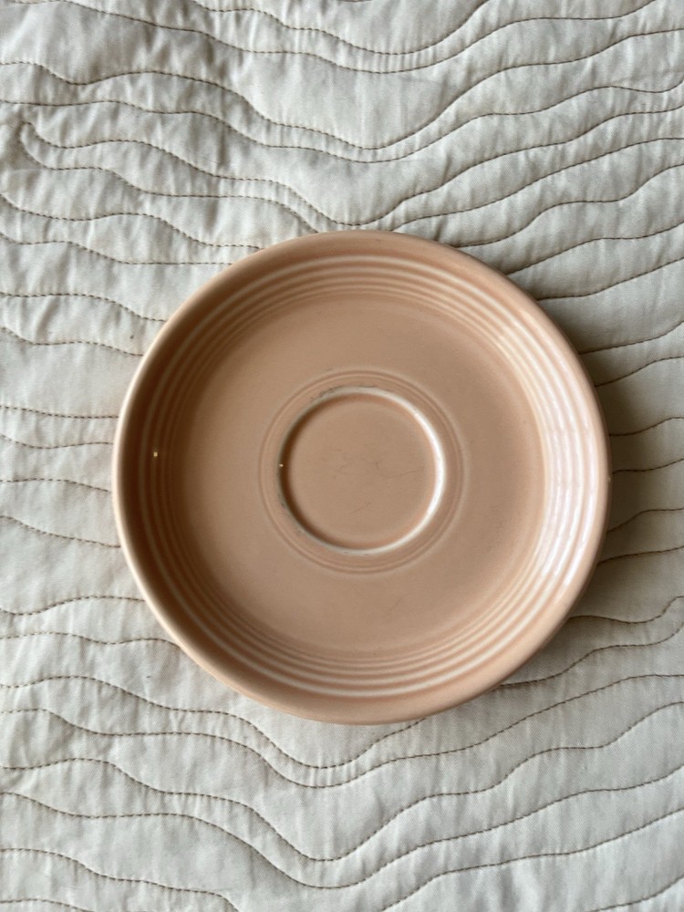 1990s Made In USA Fiesta Ware Saucer 6