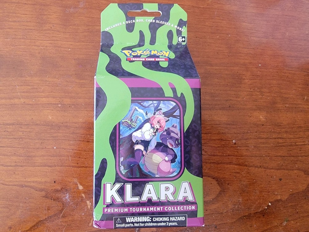 Pokemon TCG Klara Premium Tournament Collection Factory Sealed NEW 2023